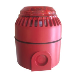 SG.D.02 sounder + beacon – wit of rood – IP54 of IP65